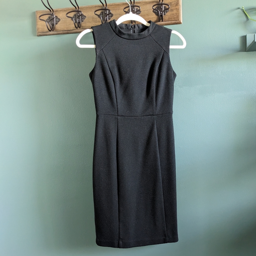 LOFT 2P Black Sleeveless Dress